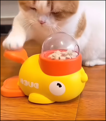 Cat Toy & Automatic Feeder – Interactive Pet Treat Dispenser for Cats & Dogs | Smart Food Training Toy