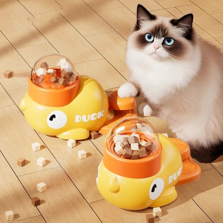 Cat Toy & Automatic Feeder – Interactive Pet Treat Dispenser for Cats & Dogs | Smart Food Training Toy