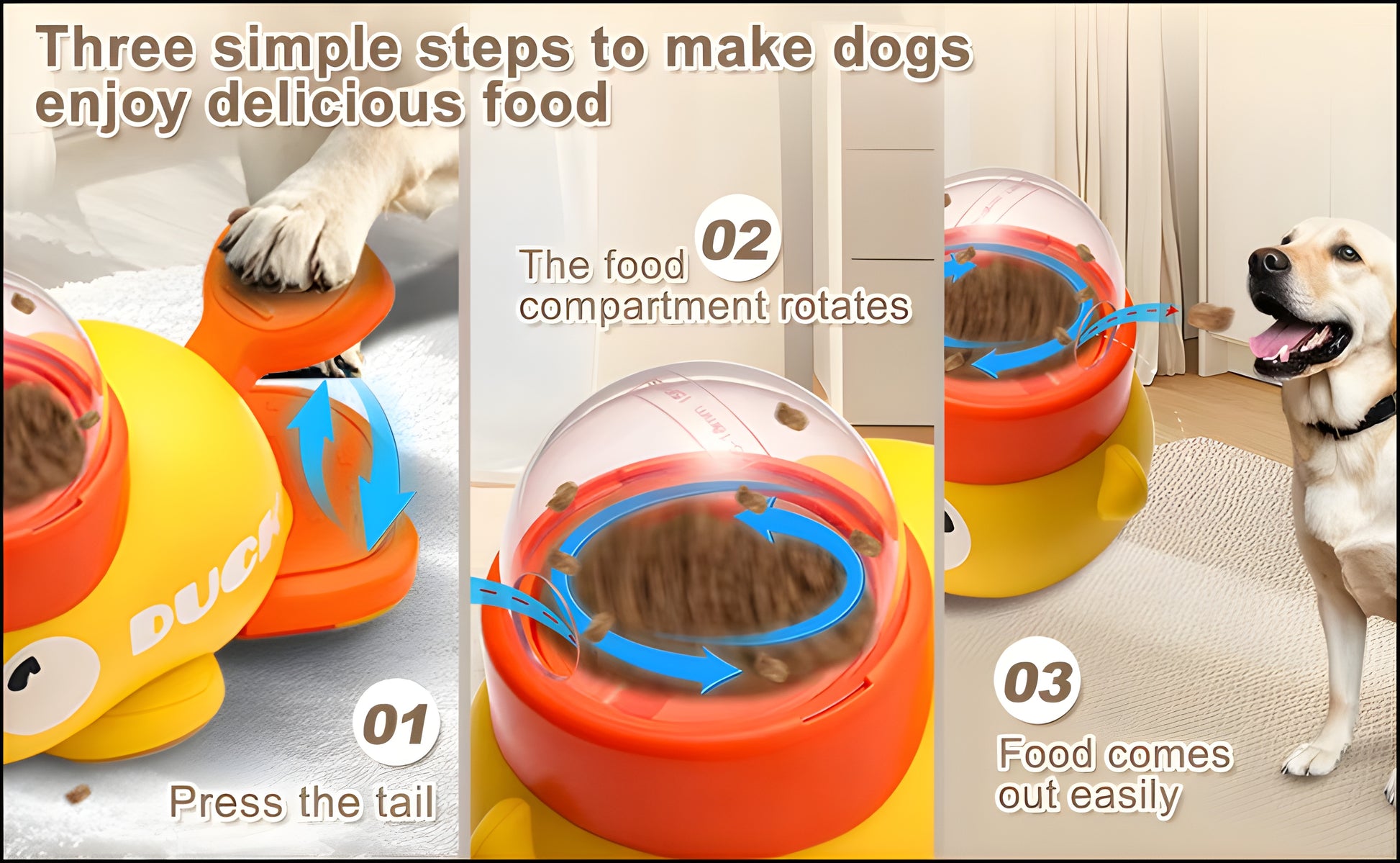 Cat Toy & Automatic Feeder – Interactive Pet Treat Dispenser for Cats & Dogs | Smart Food Training Toy