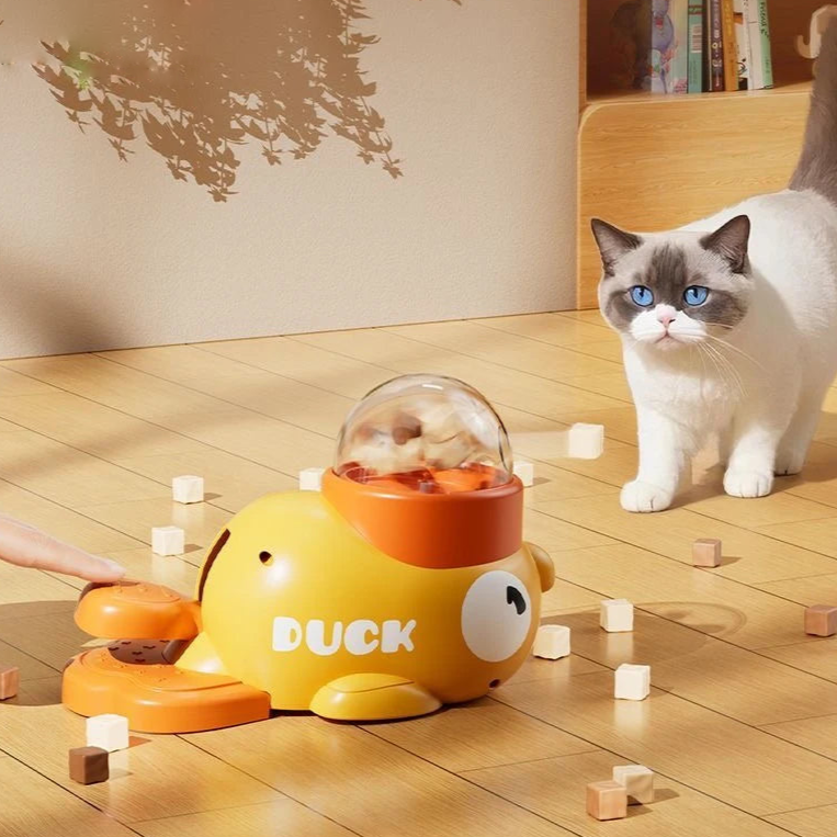 Cat Toy & Automatic Feeder – Interactive Pet Treat Dispenser for Cats & Dogs | Smart Food Training Toy